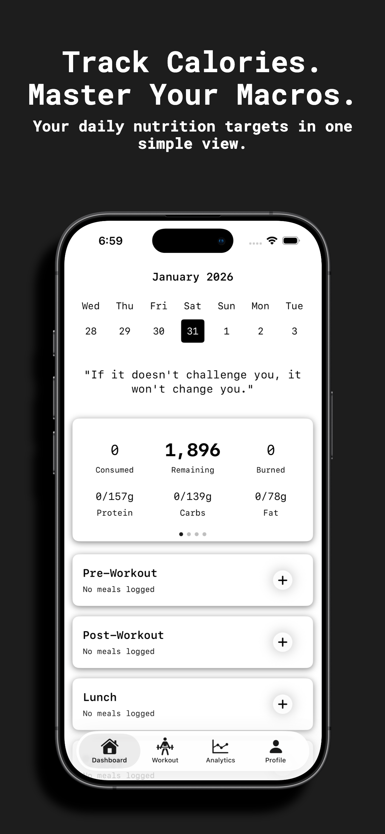 Gladiator Tracker App Screenshot 1