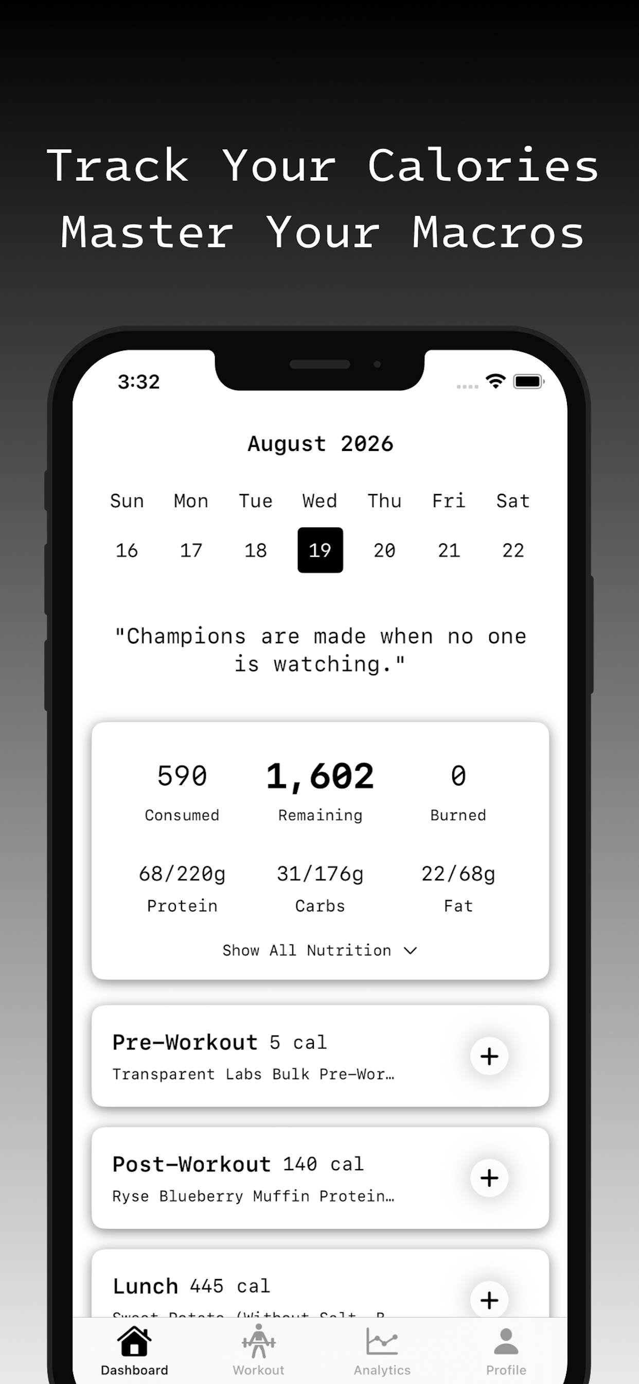 Gladiator Tracker App Screenshot 3